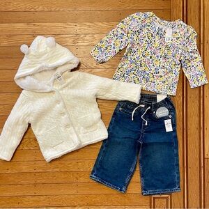 GAP Girls Matching Set (18-24 months)